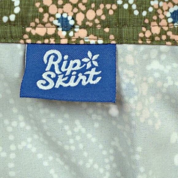 Rip Skirt La Boheme Olive Length 3 Wrap Skirt - Picture 3 of 6